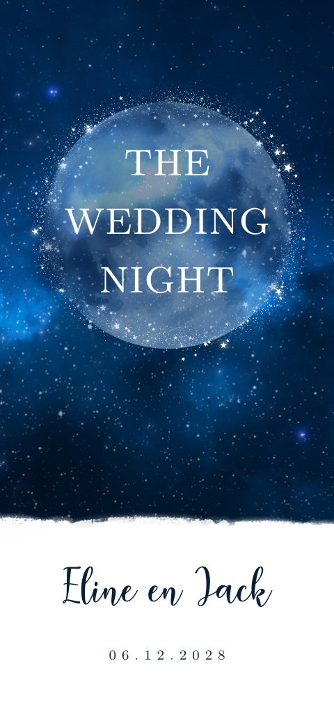 Avondprogramma voor jullie bruiloft met sterrenhemel