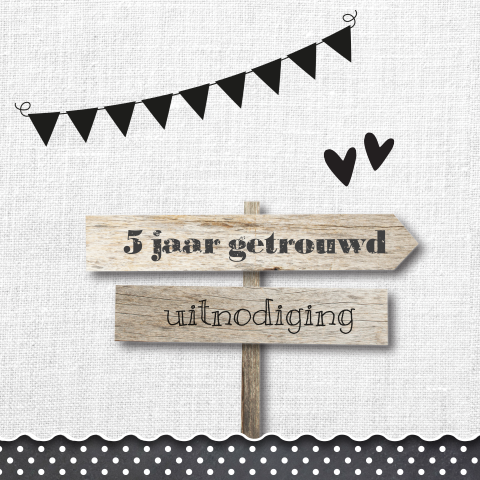 Uitnodiging 5 Jaar