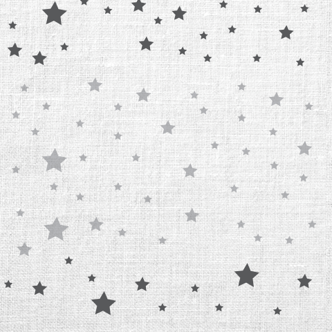 Trendy kerstkaart met krijtbord print en sterren