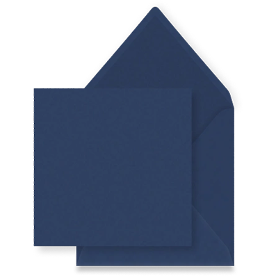 envelop donker blauw